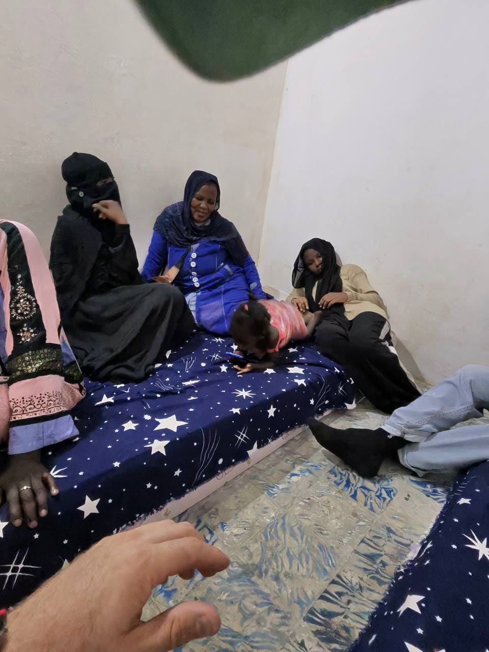 Inside a Sudanese refugee family home in Cairo