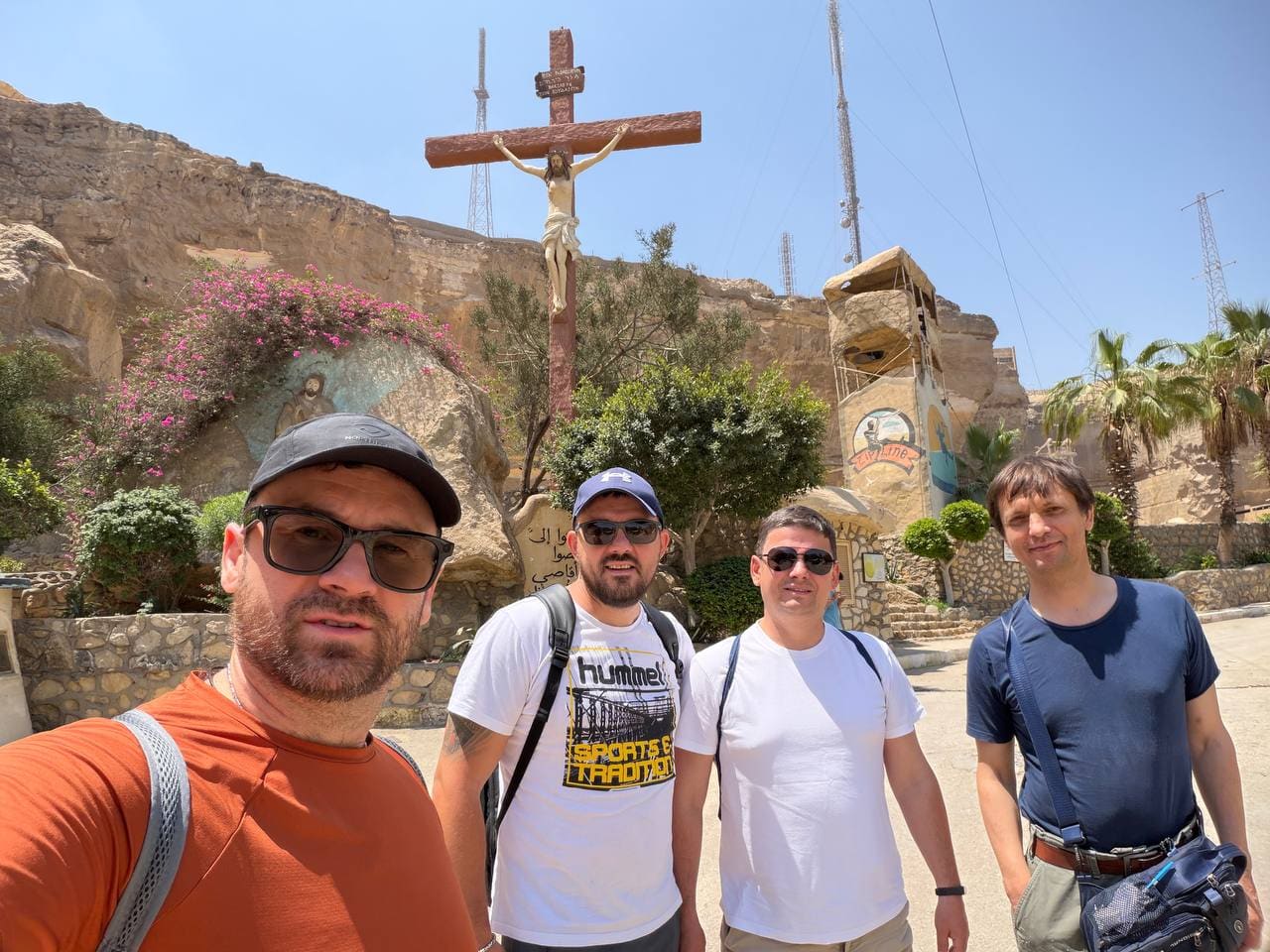 Cross monument — symbol of faith and intercession